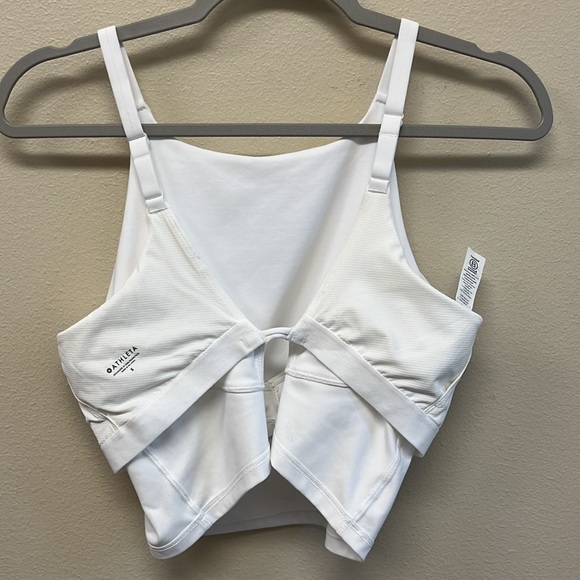 Athleta Crop Tank Top/Sport Bra SzS - Picture 6 of 8